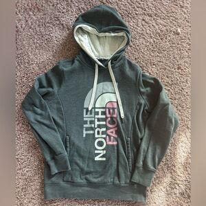 The North Face women's Dark Green Hooded Sweatshirt